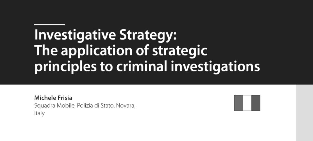 Investigative Strategy