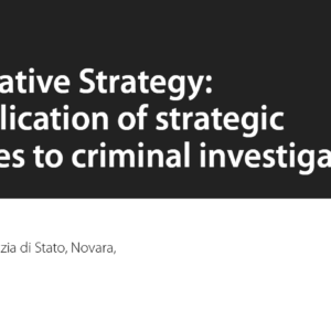 Investigative Strategy